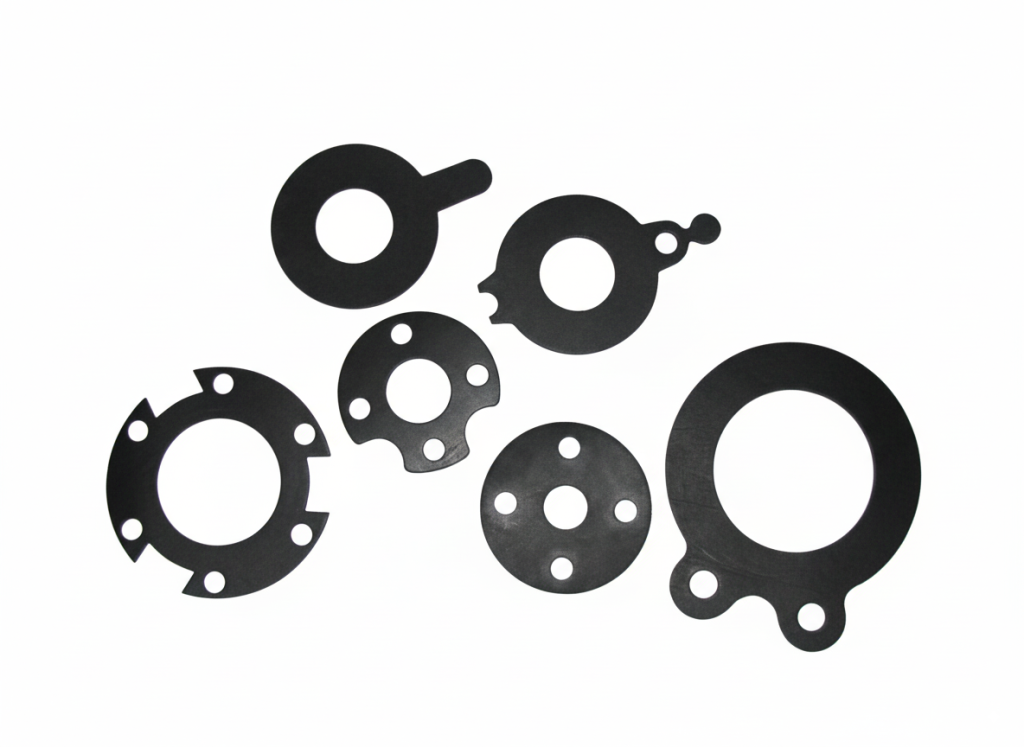 Juntas plana de goma con refuerzo de tela